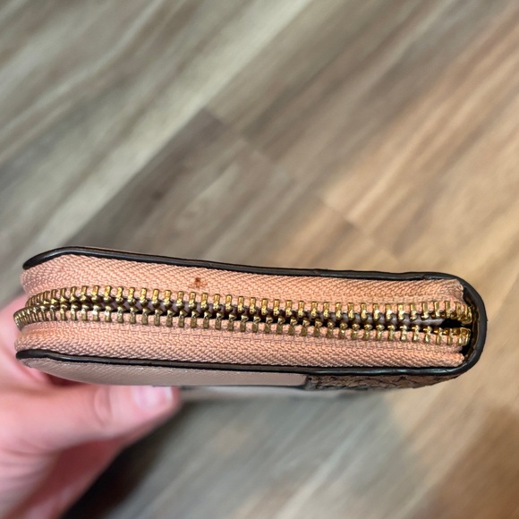 Coach Tan and Snake Print Women's Wallet (project wallet dirty) - Picture 8 of 11